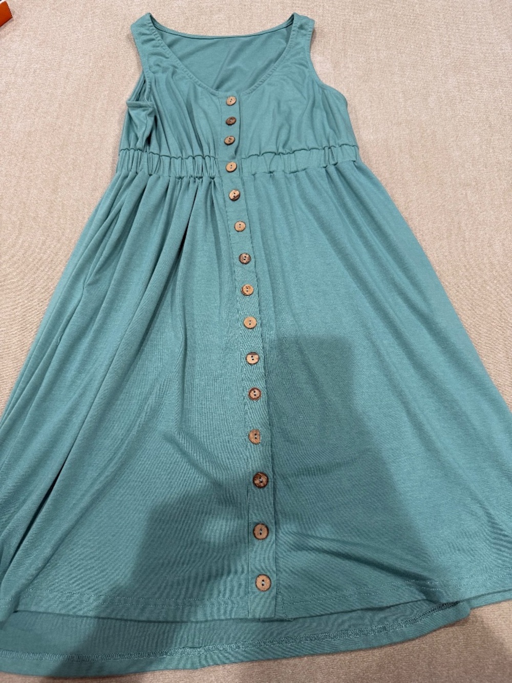 Youth button up dress (SMALL STAIN)